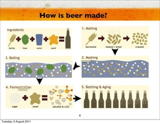 Beer Manufacturing Study Beer industry | PDF