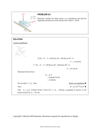 Beer johnston Statics 11- Solution Manual.pdf
