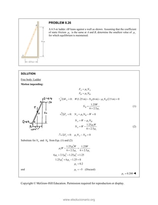 Beer johnston Statics 11- Solution Manual.pdf
