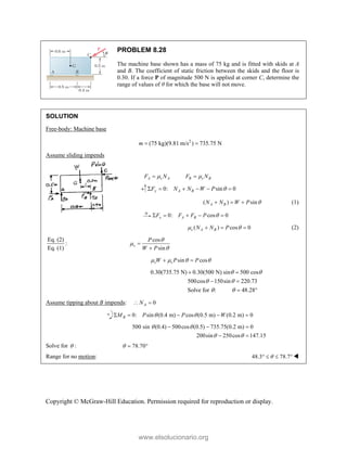 Beer johnston Statics 11- Solution Manual.pdf