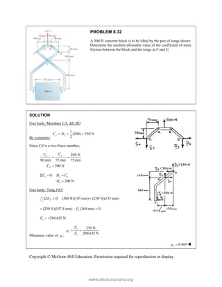 Beer johnston Statics 11- Solution Manual.pdf