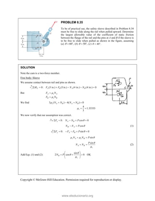 Beer johnston Statics 11- Solution Manual.pdf