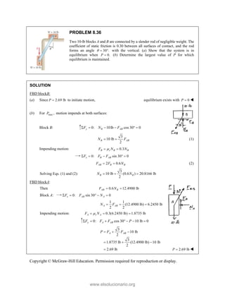 Beer johnston Statics 11- Solution Manual.pdf