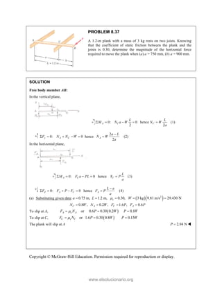 Beer johnston Statics 11- Solution Manual.pdf