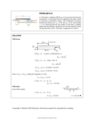 Beer johnston Statics 11- Solution Manual.pdf