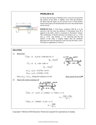 Beer johnston Statics 11- Solution Manual.pdf