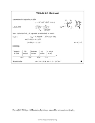 Beer johnston Statics 11- Solution Manual.pdf