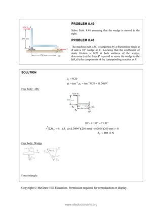 Beer johnston Statics 11- Solution Manual.pdf