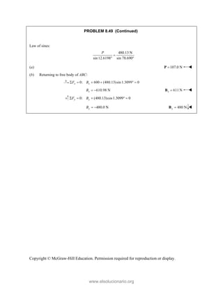 Beer johnston Statics 11- Solution Manual.pdf