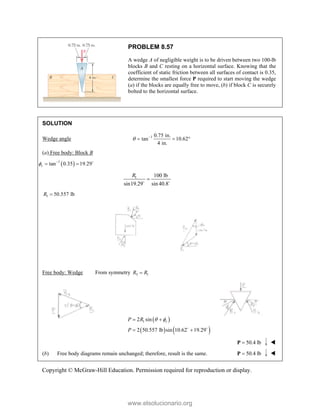 Beer johnston Statics 11- Solution Manual.pdf