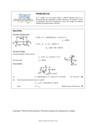 Beer johnston Statics 11- Solution Manual.pdf