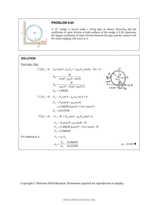 Beer johnston Statics 11- Solution Manual.pdf