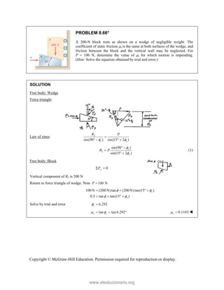 Beer johnston Statics 11- Solution Manual.pdf