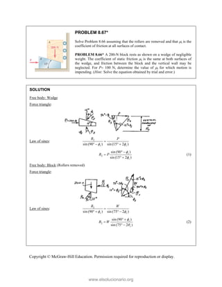 Beer johnston Statics 11- Solution Manual.pdf