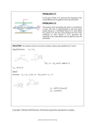 Beer johnston Statics 11- Solution Manual.pdf