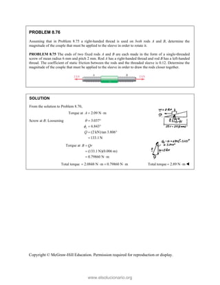Beer johnston Statics 11- Solution Manual.pdf
