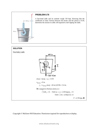Beer johnston Statics 11- Solution Manual.pdf