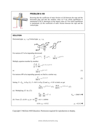 Beer johnston Statics 11- Solution Manual.pdf