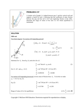 Beer johnston Statics 11- Solution Manual.pdf