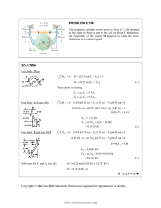 Beer johnston Statics 11- Solution Manual.pdf
