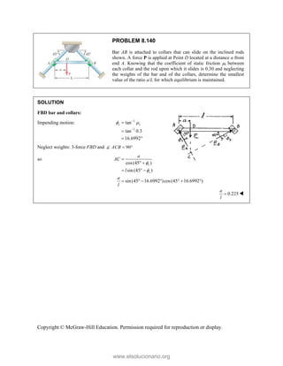Beer johnston Statics 11- Solution Manual.pdf