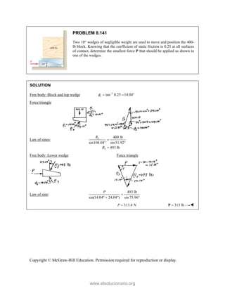 Beer johnston Statics 11- Solution Manual.pdf