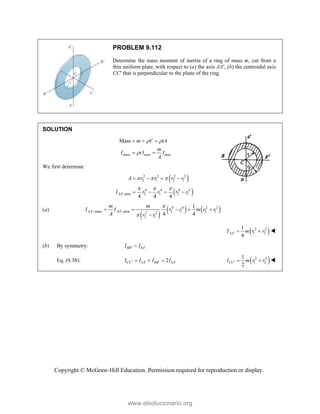 Beer johnston Statics 11- Solution Manual.pdf