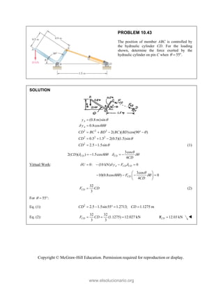 Beer johnston Statics 11- Solution Manual.pdf