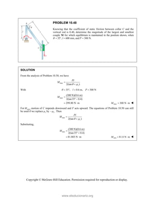 Beer johnston Statics 11- Solution Manual.pdf