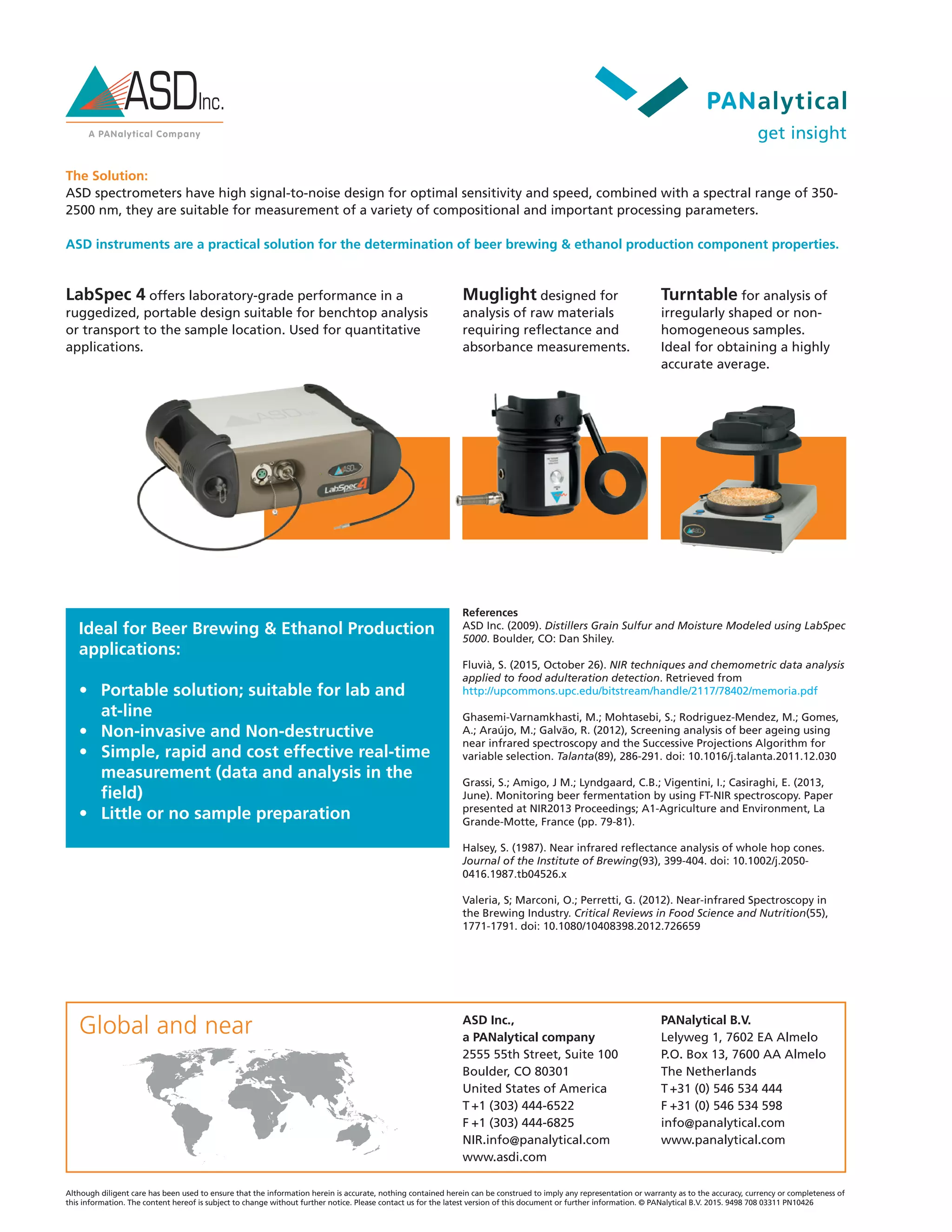 Beer Brewing & Ethanol Production PDF