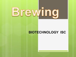 BIOTECHNOLOGY ISC
 