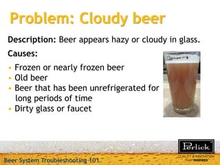 Beer system troubleshooting 10 16-13 | PDF