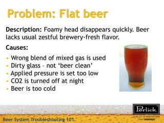 Beer system troubleshooting 10 16-13 | PDF