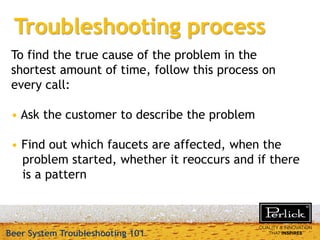 Beer system troubleshooting 10 16-13 | PDF