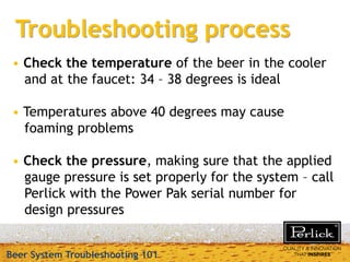 Beer system troubleshooting 10 16-13 | PDF