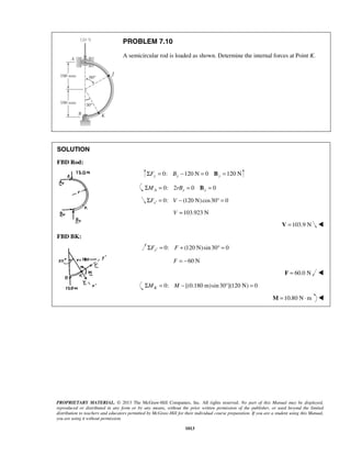 Solucionario Estatica, Beer, 10ma edición, 