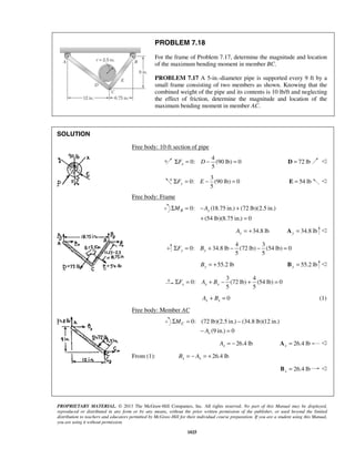 Solucionario Estatica, Beer, 10ma edición, 