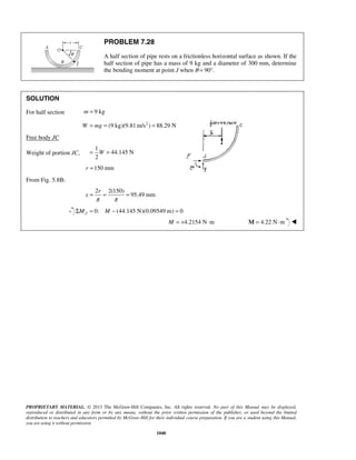 Solucionario Estatica, Beer, 10ma edición, 