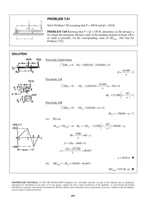 Solucionario Estatica, Beer, 10ma edición, 