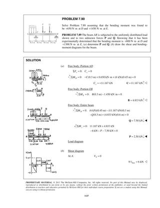 Solucionario Estatica, Beer, 10ma edición, 