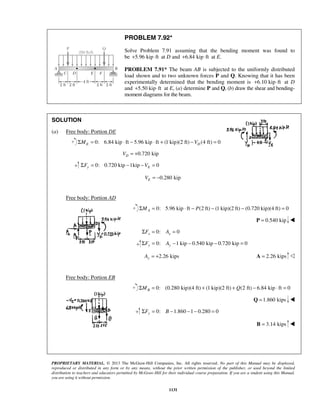 Solucionario Estatica, Beer, 10ma edición, 