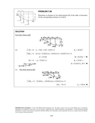Solucionario Estatica, Beer, 10ma edición, 