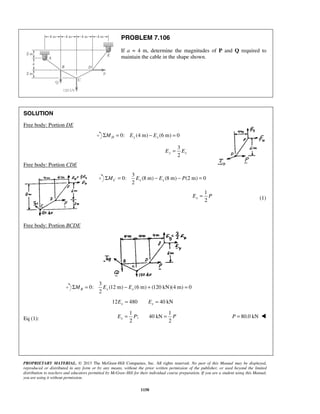 Solucionario Estatica, Beer, 10ma edición, 