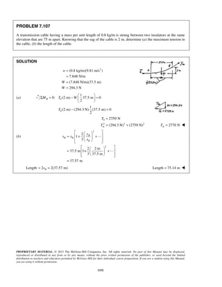 Solucionario Estatica, Beer, 10ma edición, 