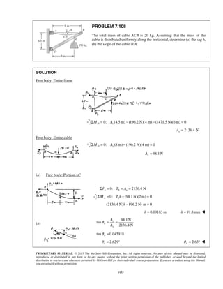 Solucionario Estatica, Beer, 10ma edición, 