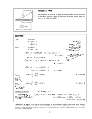 Solucionario Estatica, Beer, 10ma edición, 