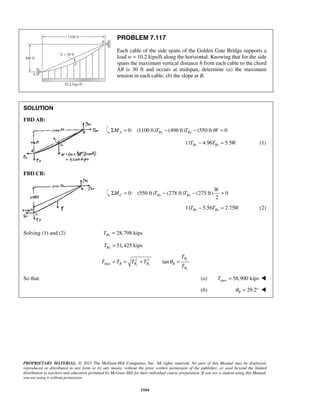 Solucionario Estatica, Beer, 10ma edición, 