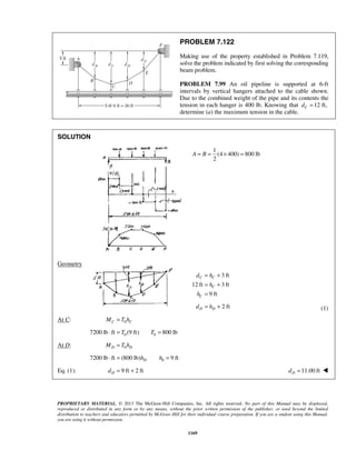 Solucionario Estatica, Beer, 10ma edición, 