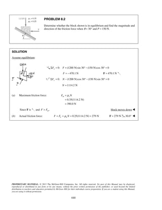 Solucionario Estatica, Beer, 10ma edición, 