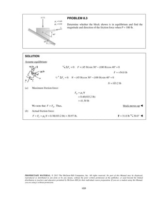 Solucionario Estatica, Beer, 10ma edición, 